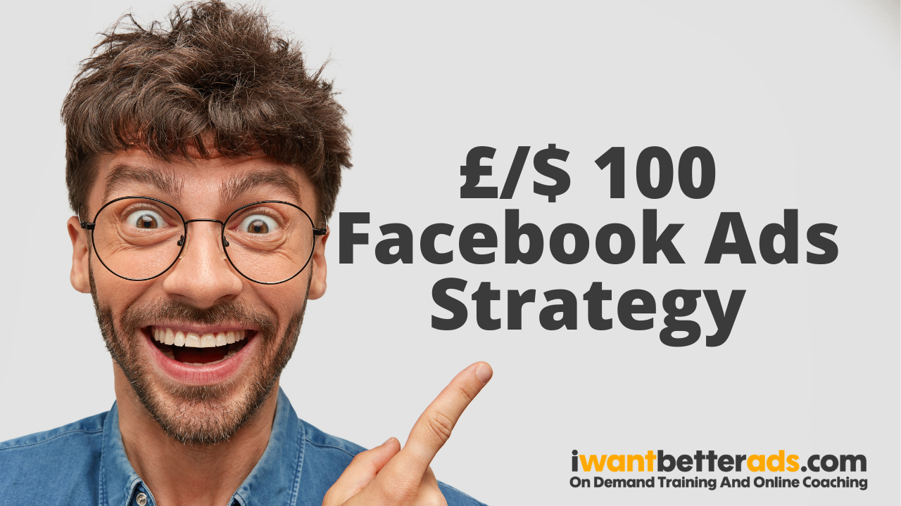 You are currently viewing £/$100 Facebook Ad Strategy | The FunnelCentrix Podcast