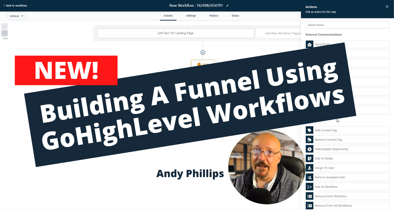 Read more about the article GoHighLevel Workflows – Creating A Lead Generation Funnel In GHL Using Workflows
